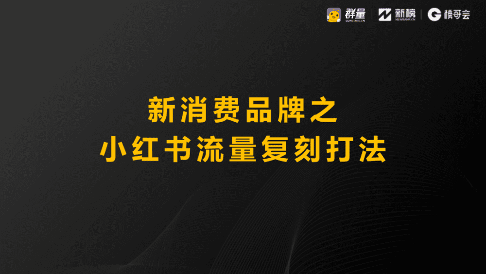 群量王華榮：小紅書如何靠“流量復(fù)刻”達(dá)到最佳投放效果｜新榜