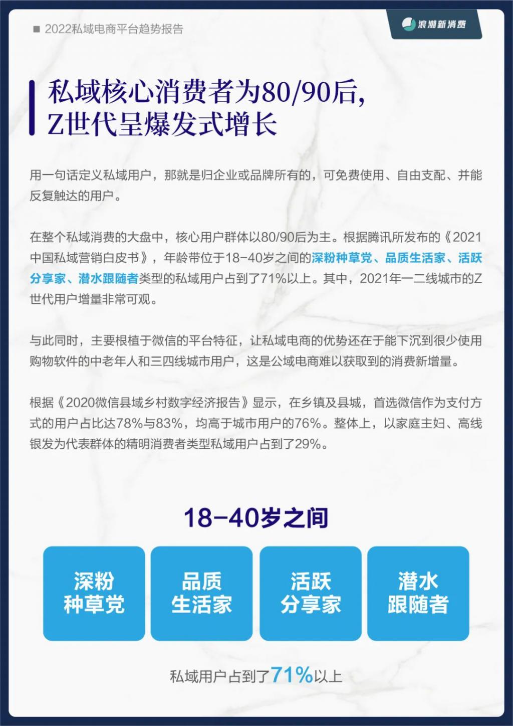 《2022 私域電商平臺(tái)趨勢(shì)報(bào)告》發(fā)布，私域中能否誕生下一個(gè)天貓?| 新浪潮研究院