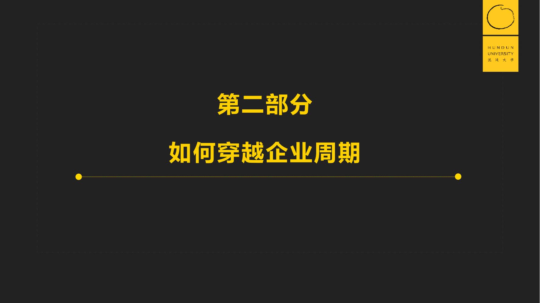 復(fù)旦國際董事長郭廣昌混沌大學(xué)課件：穿越企業(yè)周期，重啟增長引擎